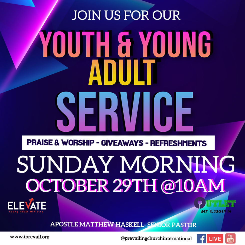Youth & Young Adult Service
