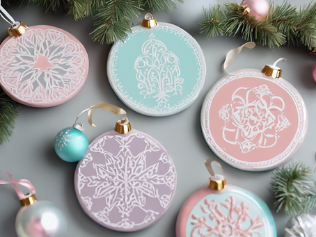Easy Cricut Maker 3 Tutorial: Personalized Vinyl Ornaments