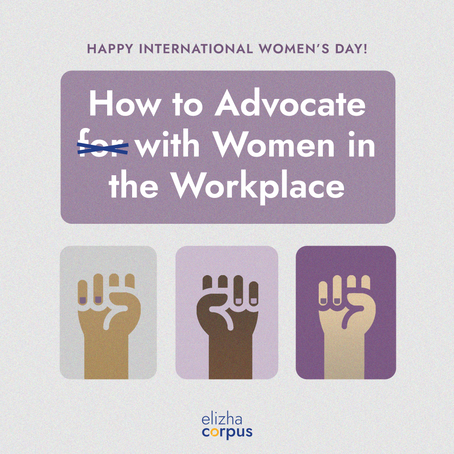 How to Advocate with Women in the Workplace 