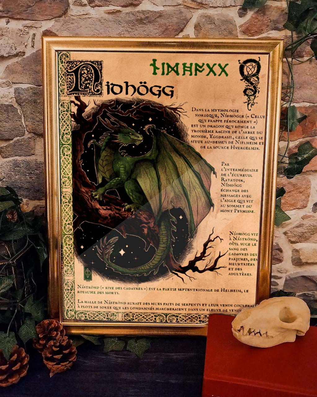 Grande affiche Nidhögg