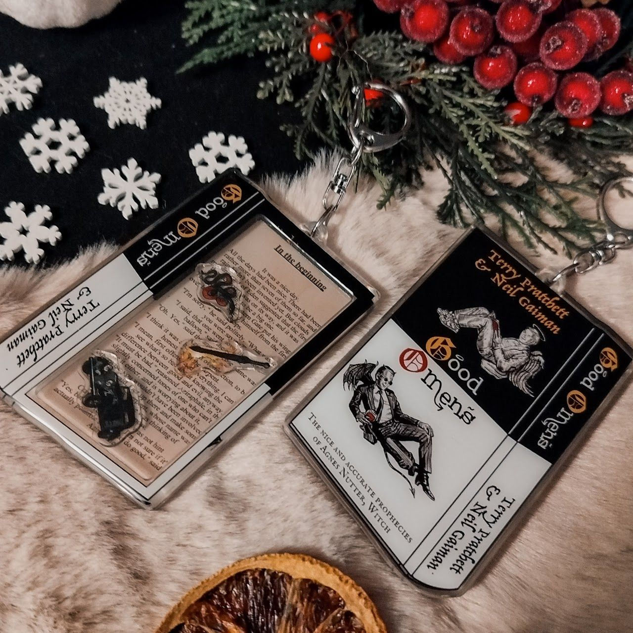 Livre à secouer - Good Omens