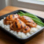 Honey Sriracha Chicken w/Rice