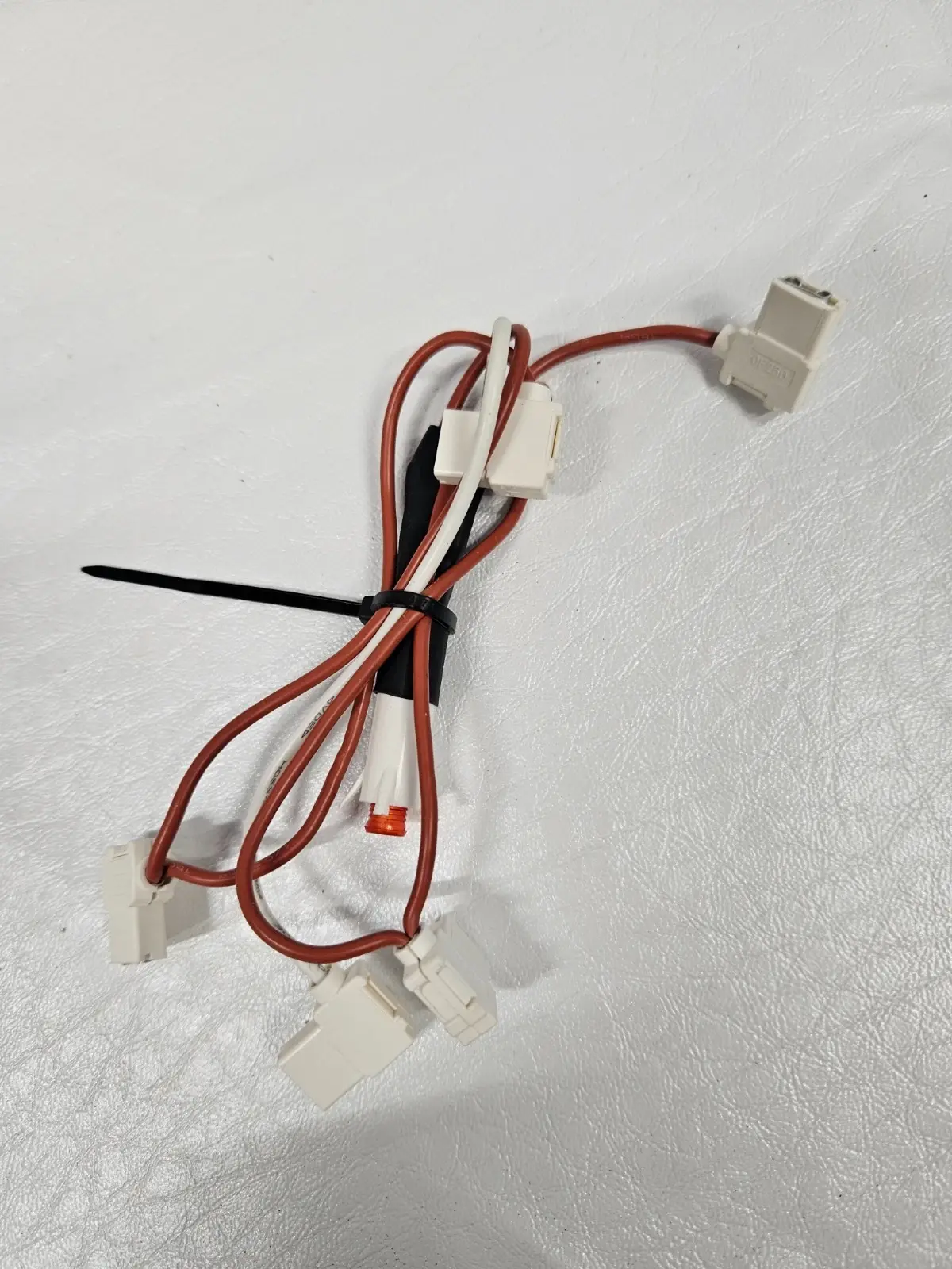 SIA ESCA51W COOKER NEON ON INDICATOR SIGNAL LAMP WHITE CABLE GENUINE (ES51.04)