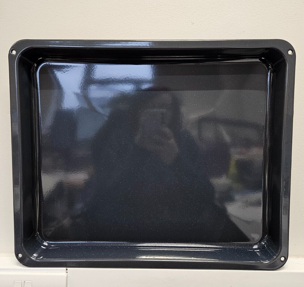 AEG BEB355020B OVEN DRIP BAKING TRAY 466mm x 385mm GENUINE (B20B.25)