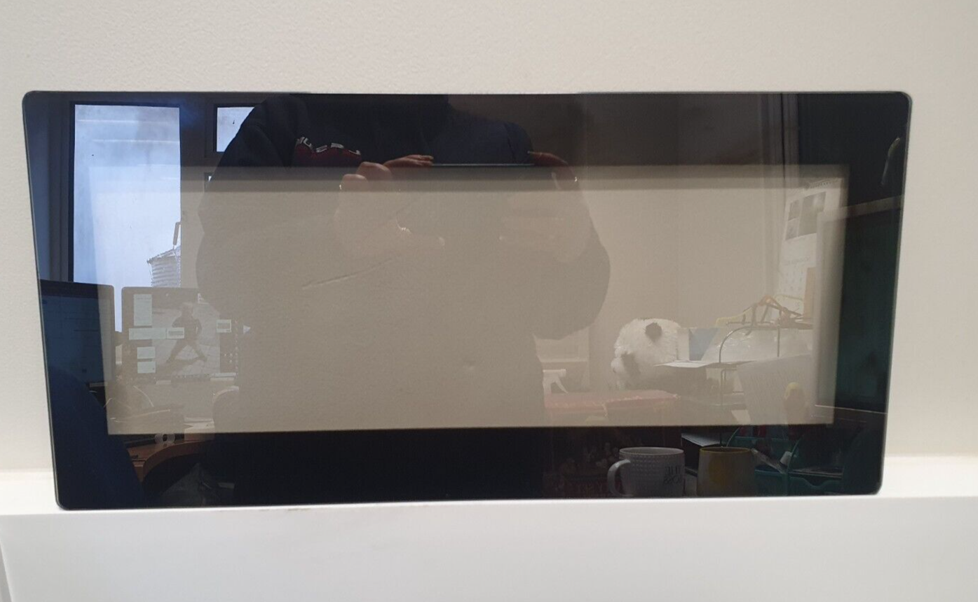 ELECTRIQ EQBUDOSS OVEN TOP DOOR INNER GLASS 485MM x 235MM (EQBUS.25)