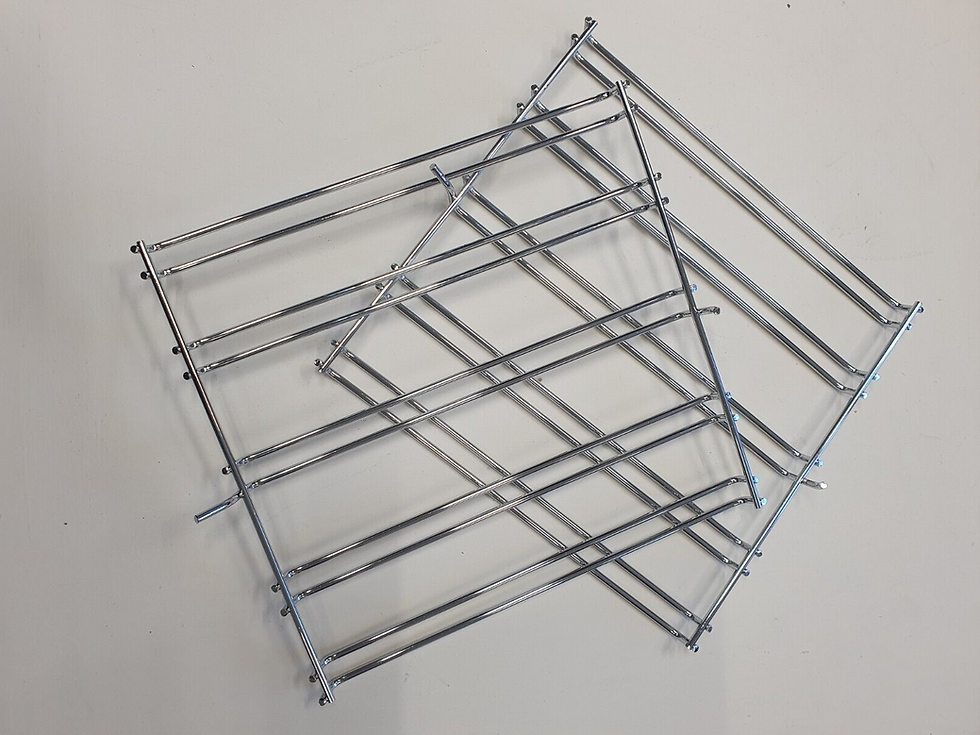 Thumbnail: HOTPOINT DD2540IX BOTTOM OVEN SHELF SUPPORTS 1 X PAIR GENUINE (DD25.54)