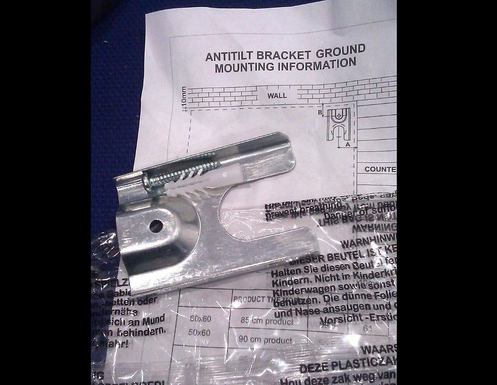 CURRYS CFSGWH14 ANTI-TILT MOUNTING BRACKET (CFS.92) GENUINE