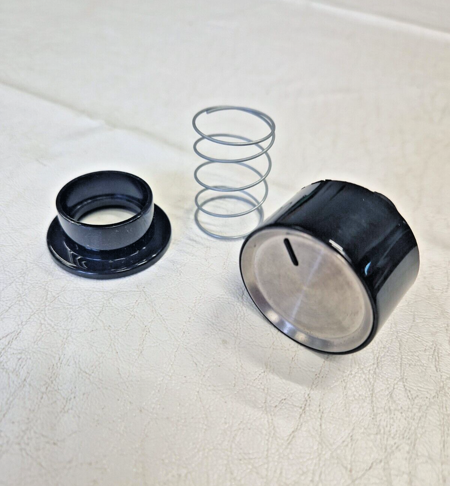 ELECTRIQ EQBIOGASSTEEL OVEN CONTROL KNOB 3-piece GENUINE (EQGAS.11)