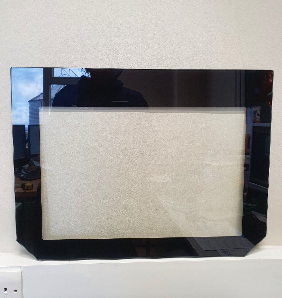 ELECTRIQ EQOVENM1 OVEN DOOR INNER GLASS 540MM x 403MM GENUINE (EQM1.21)