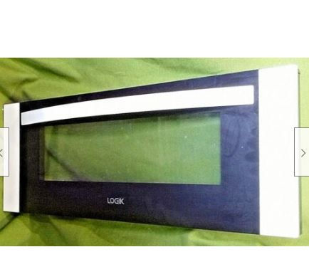 LOGIK LFTC60W12 COOKER TOP DOOR, COMPLETE + HANDLE + HINGES (L.17)