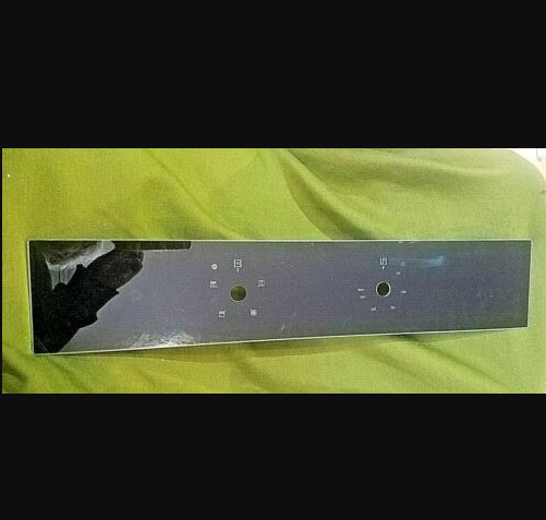 LOGIK LBFANB20 OVEN CONTROL PANEL FASCIA black glass Genuine (LBB20.25)