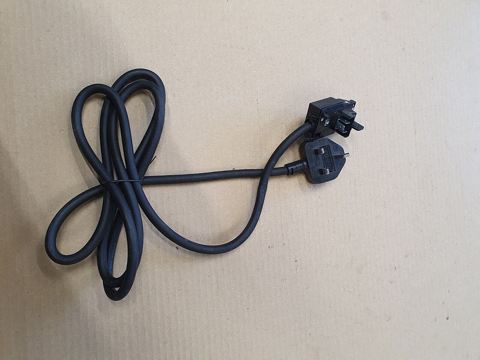 CANDY FCP602N OVEN TERMINAL CONNECTOR BLOCK AND POWER CABLE GENUINE (F6N.07)