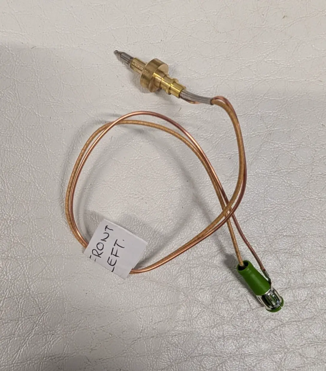 CDA CFD600MB COOKER HOB THERMOCOUPLE FRONT LEFT (CFD6.23)