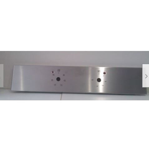 CURRYS CBCONX12 etc FRONT CONTROL FASCIA PANEL, ST.STEEL - genuine (CBC61)