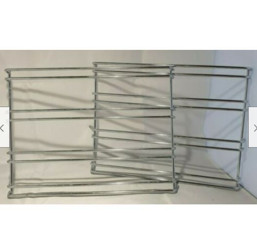 INDESIT IDU6340BL PAIR OF BOTTOM OVEN SHELF SUPPORTS (IDUB.09)