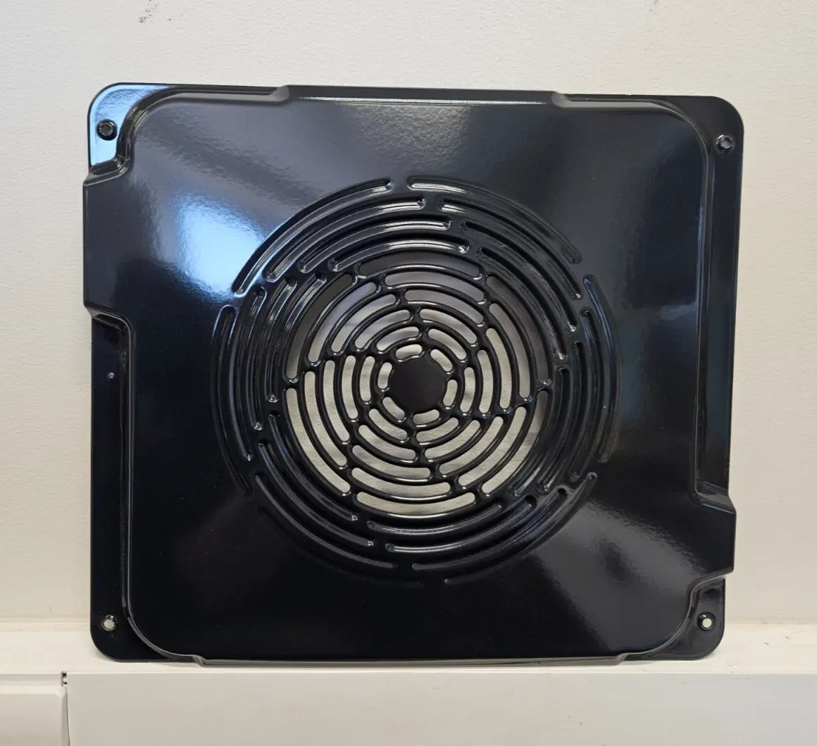 HISENSE BSA65222AXUK OVEN REAR FAN ELEMENT COVER GENUINE (BS22.17)