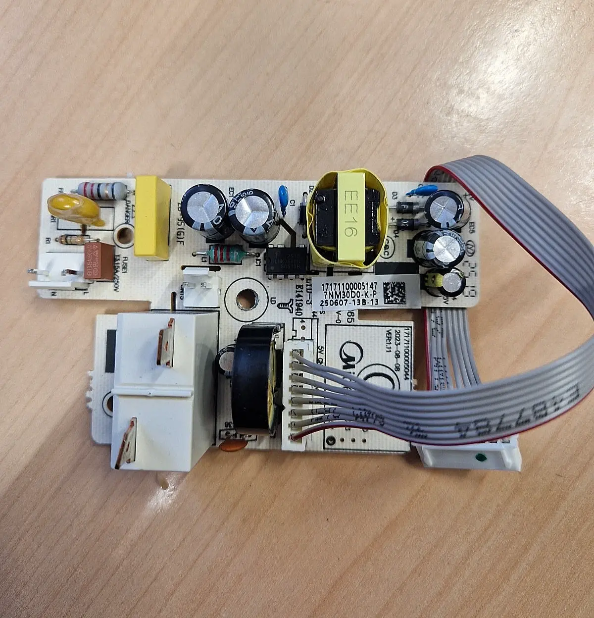 HISENSE BID914221CX BUD714221CDBG OVEN CONTROL PCB and patch lead (BID914.02)