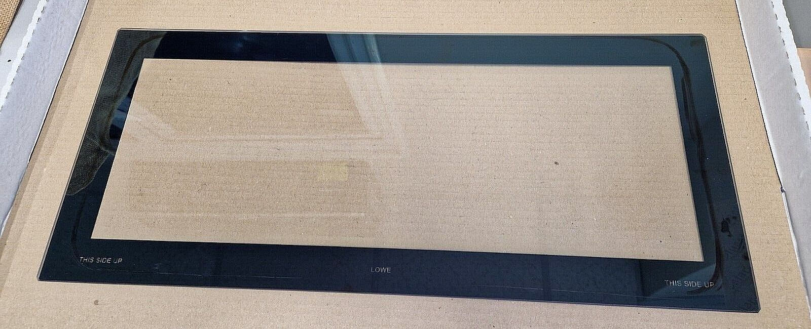 ELECTRIQ EQDO1LG TOP OVEN INNER DOOR GLASS 520MM x 230MM (EQD1L.08)