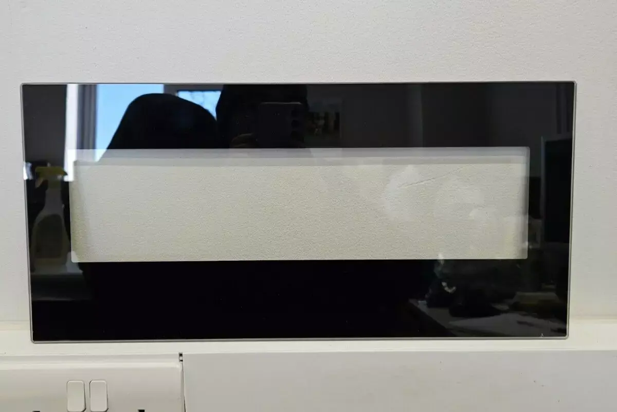 LOGIK LFTC50W23 COOKER TOP OVEN INNER DOOR GLASS 435mm x 208mm (LF23.33)