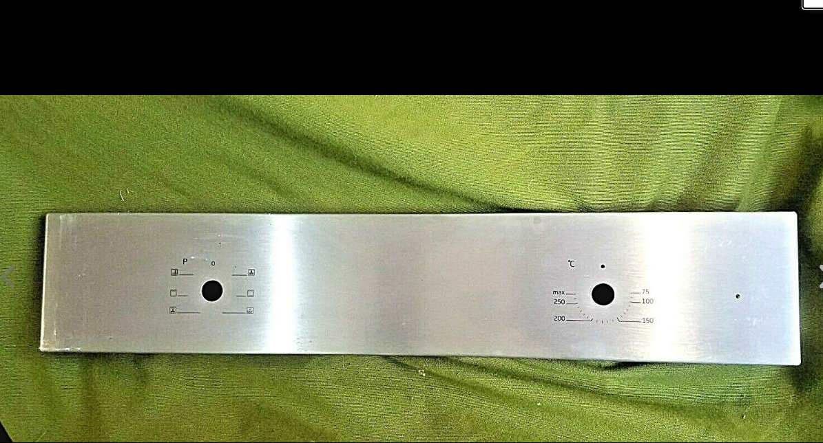 BEKO BQE223SX OVEN CONTROL PANEL FASCIA, STAINLESS STEEL (BQE.18)