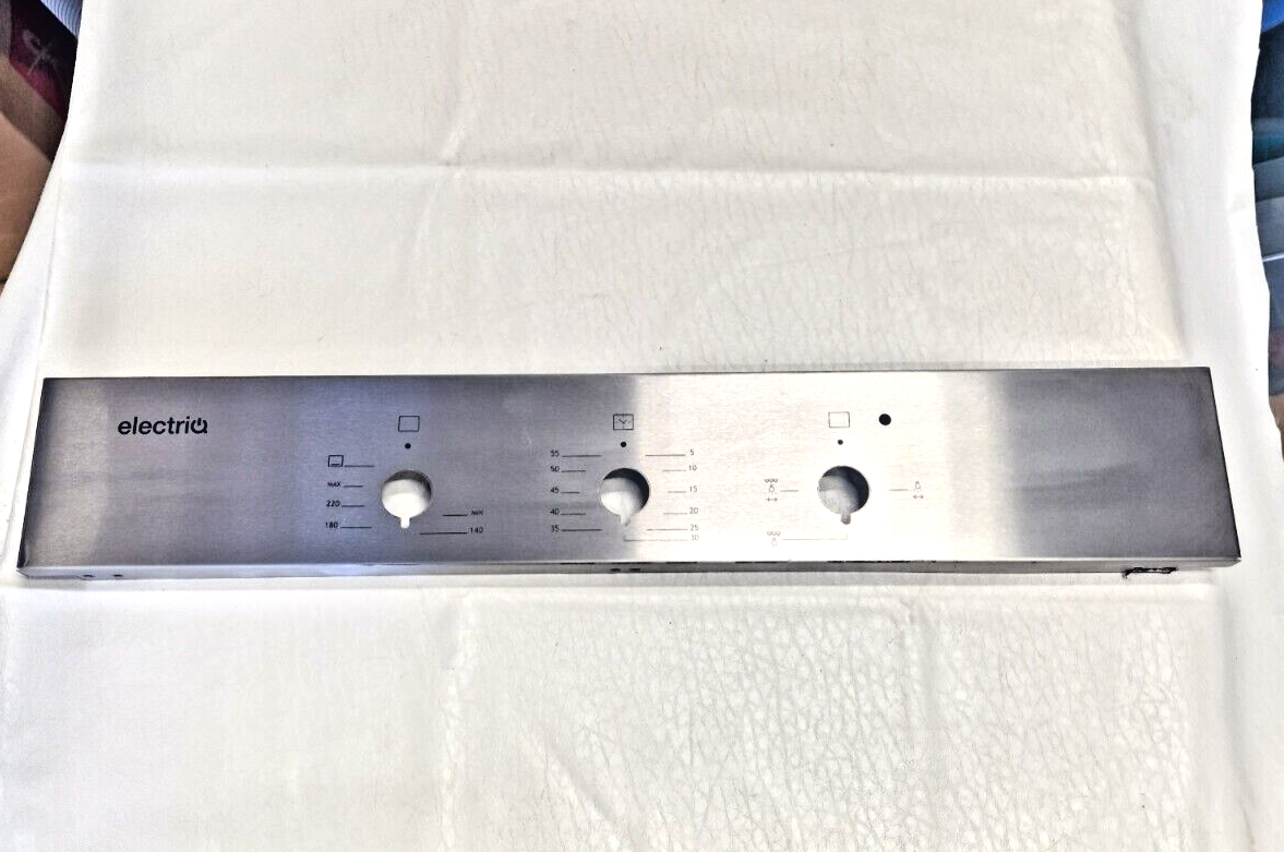 ELECTRIQ EQBIOGASSTEEL OVEN CONTROL PANEL FASCIA (EQGAS.32X)