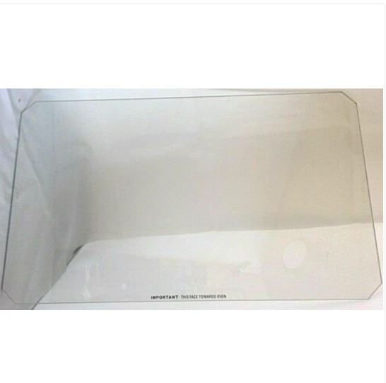 INDESIT DDU5340CIX OVEN BOTTOM DOOR INNER GLASS, 400x240, Genuine (DDU.03)