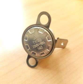 ELECTRIQ EQBIOPYROVINOX OVEN TEMPERATURE LIMITER CUT OUT TOC 140°C (EQPYX.08)