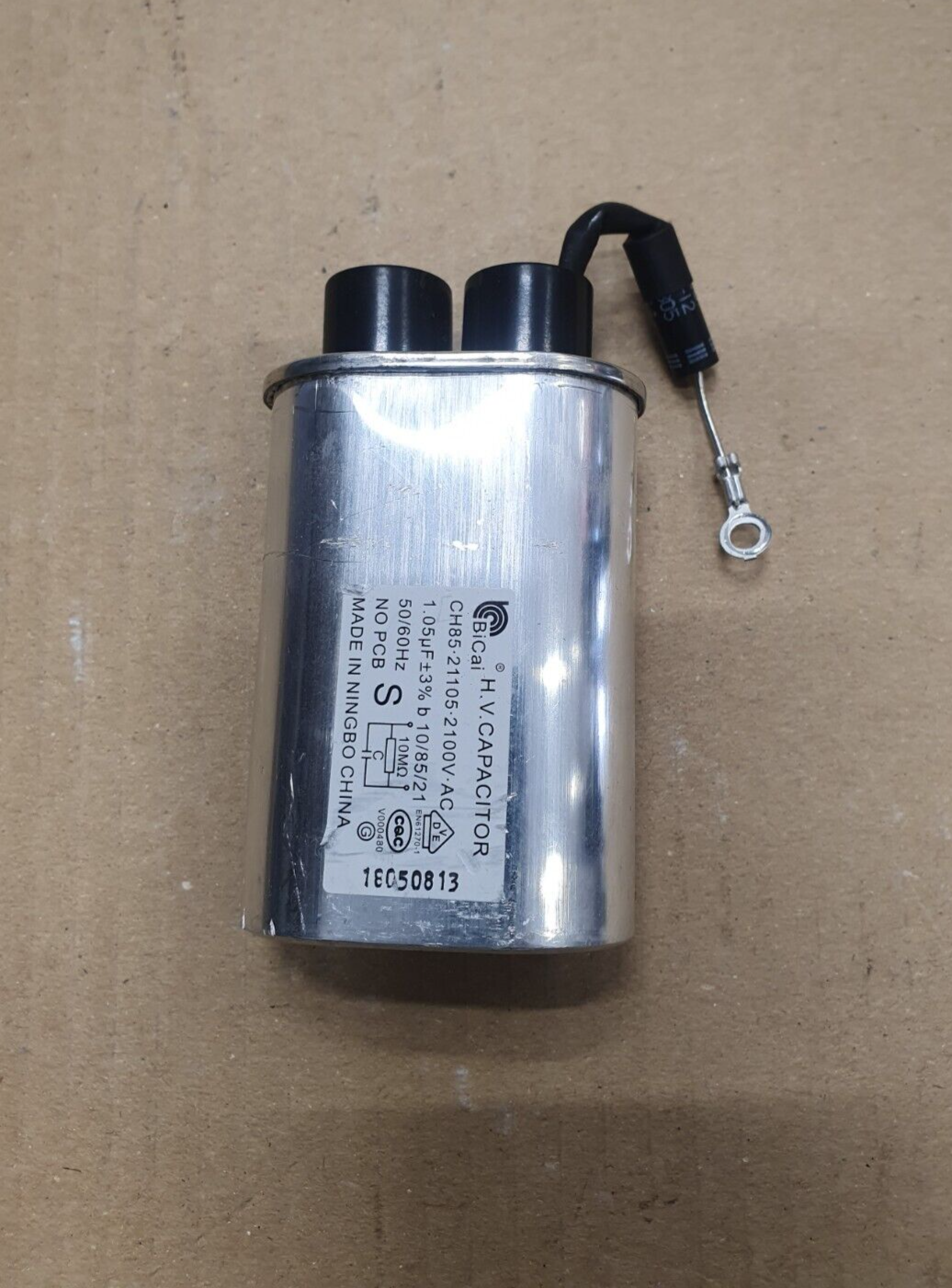 CDA VM451SS COMBI OVEN HIGH VOLTAGE CAPACITOR 2100V GENUINE (VM4.16)