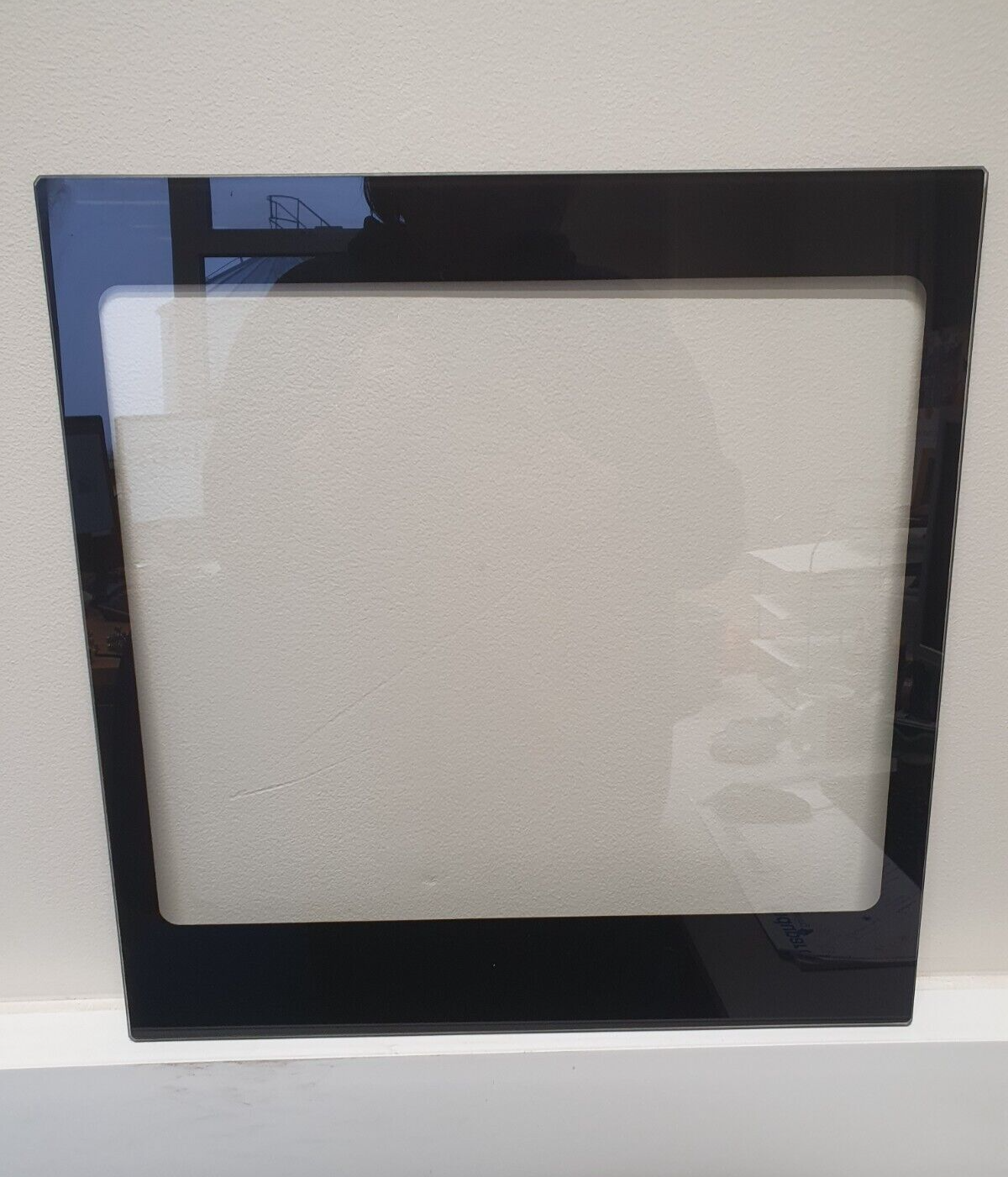 ELECTRIQ EQRANGE100SS LEFT RIGHT LARGE OVEN INNER DOOR GLASS 412x400 (EQ100SS.03