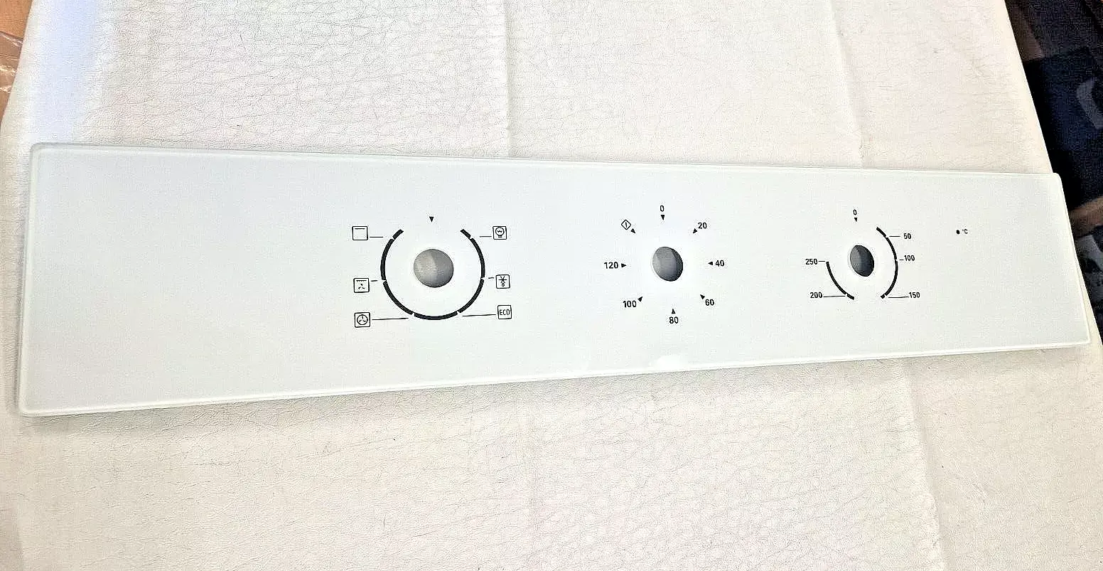 COOKOLOGY COF600WH OVEN WHITE GLASS CONTROL PANEL FASCIA (CO6.18)