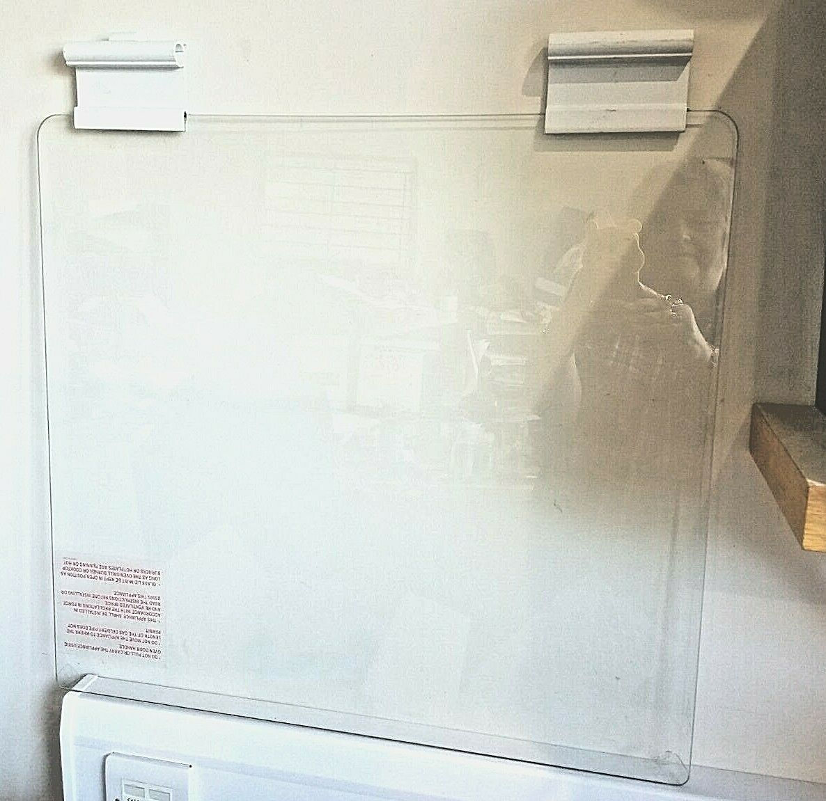 LOGIK GAS COOKER HOB CLEAR GLASS LID 580mm x 539mm Genuine (LID)