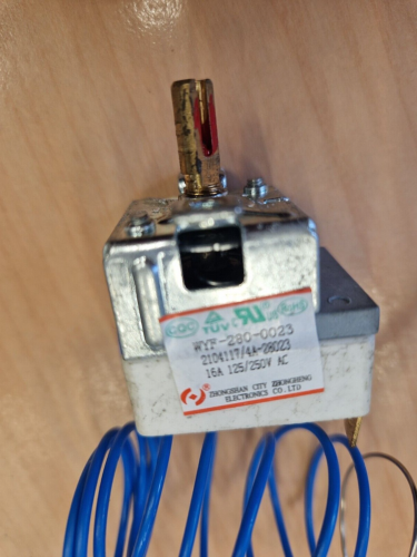 ELECTRIQ EQEC50B3 COOKER THERMOSTAT FOR OVEN OR GRILL WYF280-023 (EQ53.10)