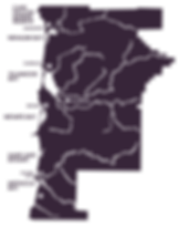 Map of Tillamook County