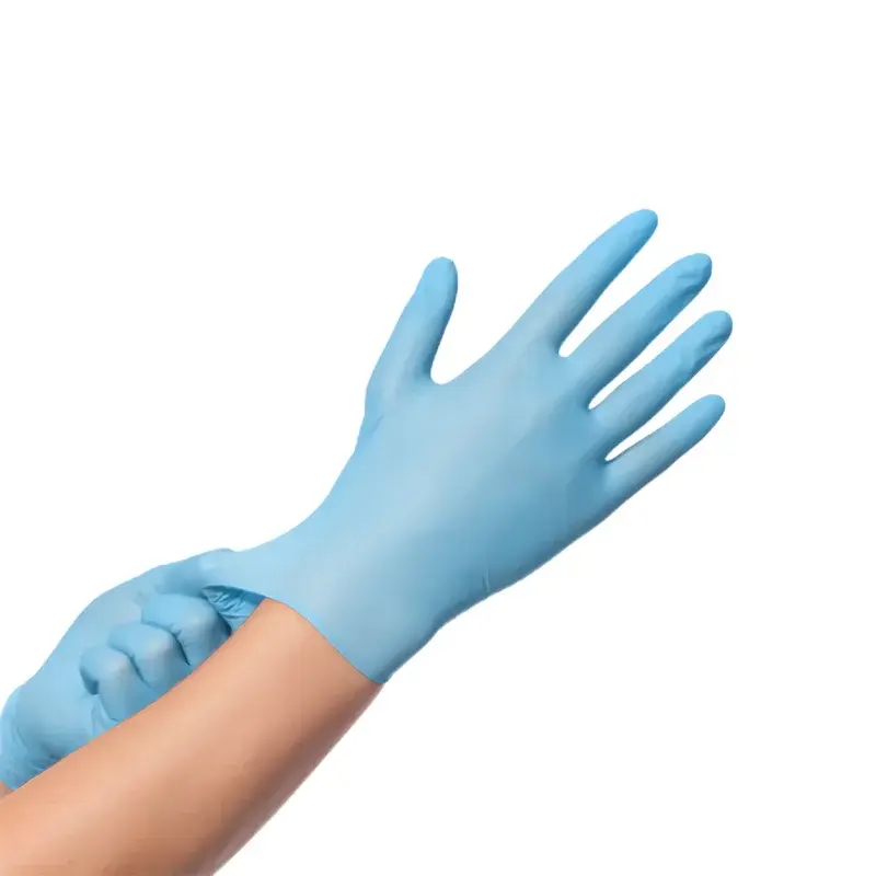 Thumbnail: Powder Free Chemical Resistant Disposable Nitrile Gloves