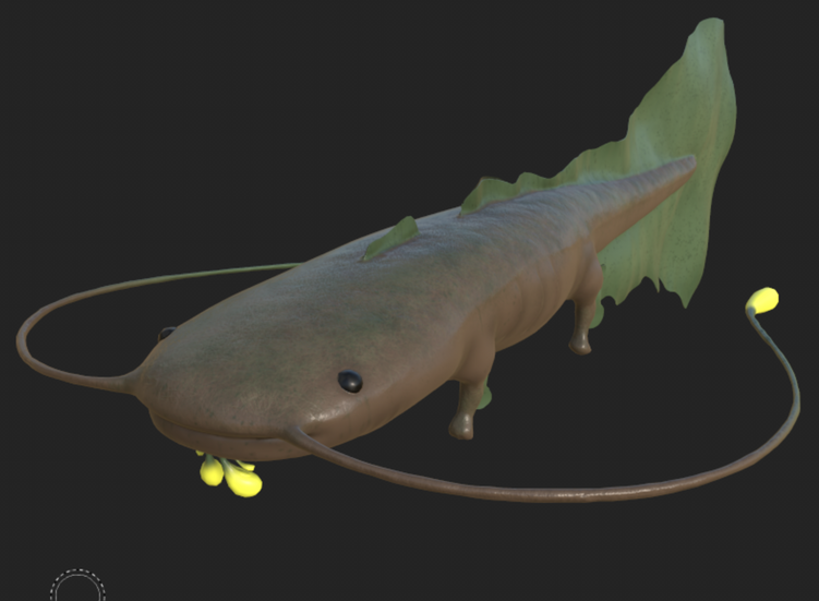 Underwater Creature Render 1
