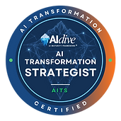 AIDIVE AI Transformation Strategist training badge