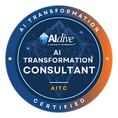 AIDIVE AI Transformation Consultant training badge