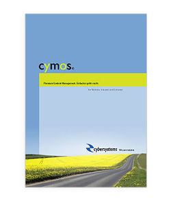 Cymos Broschüre