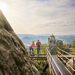 Saxon Switzerland: Hiking in the Elbsanstein Mountains ©DZT (Jens Wegener)