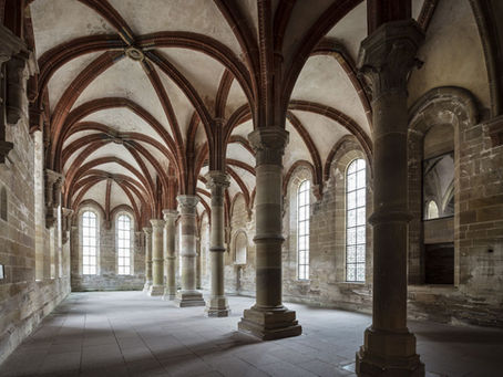 Maulbronn: Kapitulní síň kláštera, světové dědictví UNESCO, zdroj = Lookphotos, autor = Guenther Bayerl