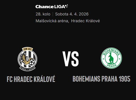 FC Hradec Králové - Bohemians Praha 1905