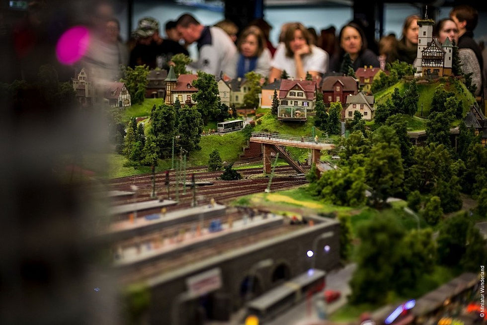 Hamburk: Park Miniatur Wunderland, nádraží Altona in Hamburg © Miniatur Wunderland