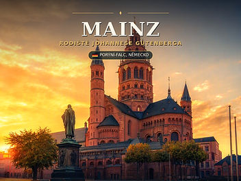 Mohuč (Mainz): Gutenbergovo město na Rýně