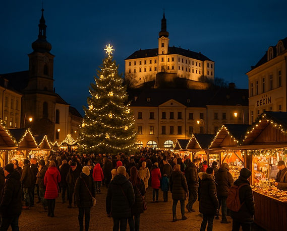 Vánoční trhy Děčín 2025