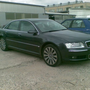 Audi A8, přestavba na LPG