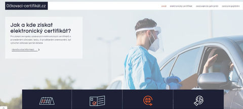 Web Očkovací-certifikát.cz