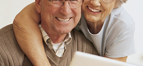 Happy Elderly Couple.