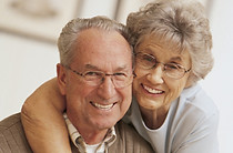 Happy Elderly Couple.