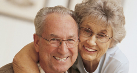 Happy Elderly Couple.