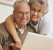 Happy Elderly Couple.